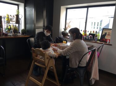 子どもと一緒にゆっくりランチ/家族で気分転換のお出かけ気分  