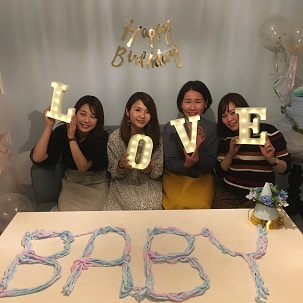 Oh!!Baby!!Baby shower party!!!おめでとー！！新しい命をみんなで祝福する日*HappyDay♪