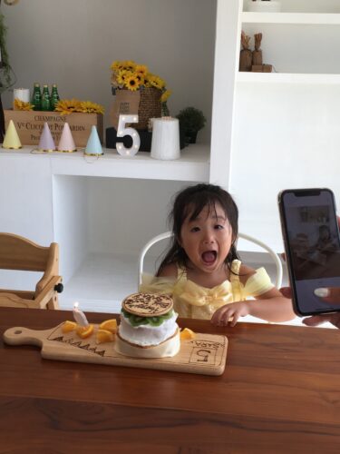 ５歳のお誕生日もコベヤでおもいっきり可愛く！おもいっきりEnjoy！！